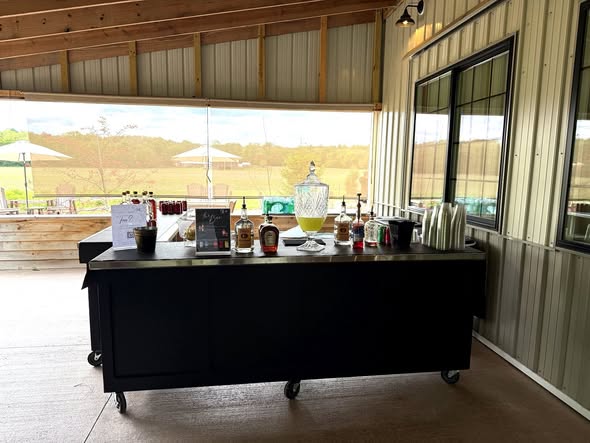 Pour Decisions mobile bar setup